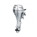 2021 HONDA 15 HP BF15D3LH Outboard Motor 20" Shaft Length