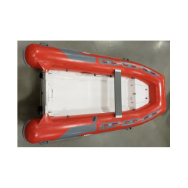 Achilles HB-385DX Rigid Hull (RIB) 12' 8", Red Hypalon, 2020