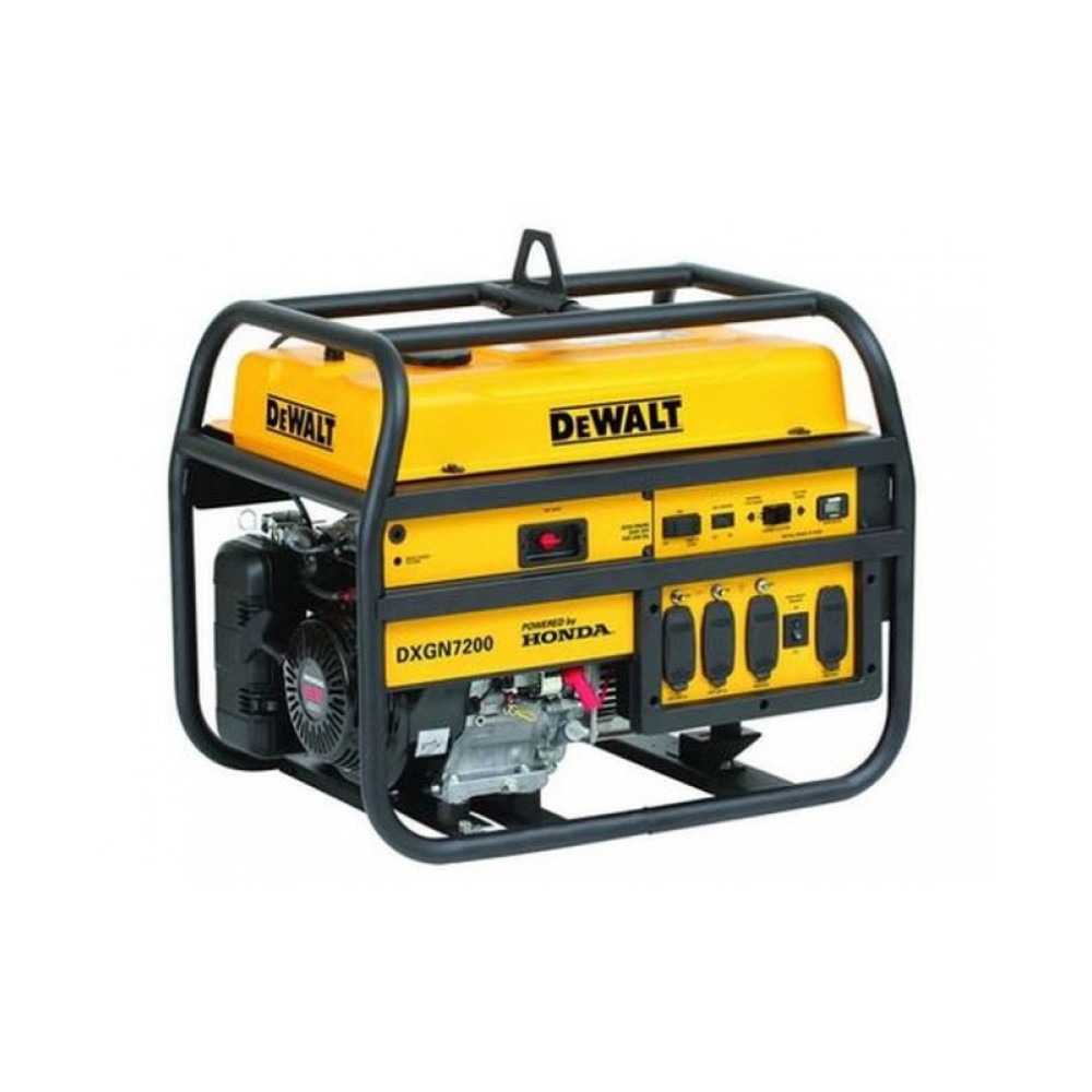 DeWalt DXGN7200 - 6100 Watt Electric Start Professional Portable Generator w/ Honda GX Engine