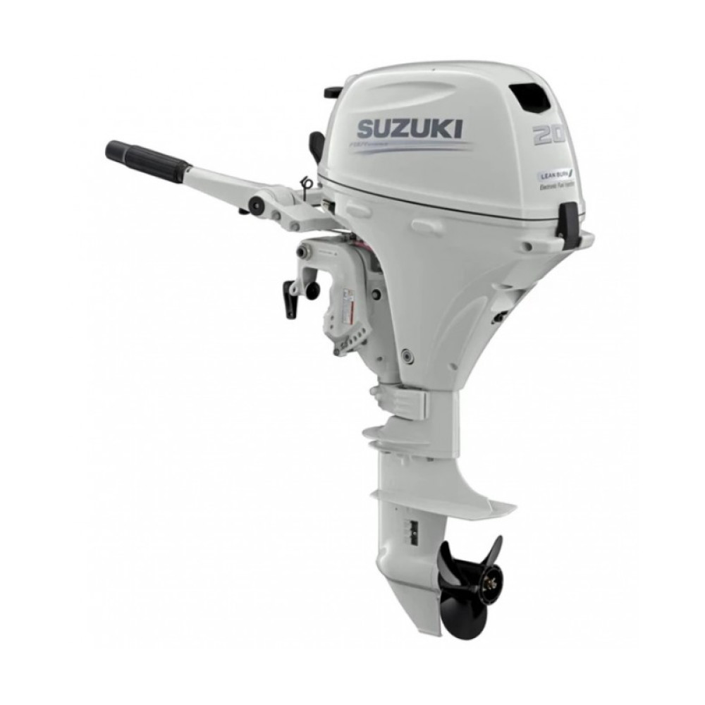 Suzuki 20 HP DF20ATHLW2 Outboard Motor 20" Shaft Length