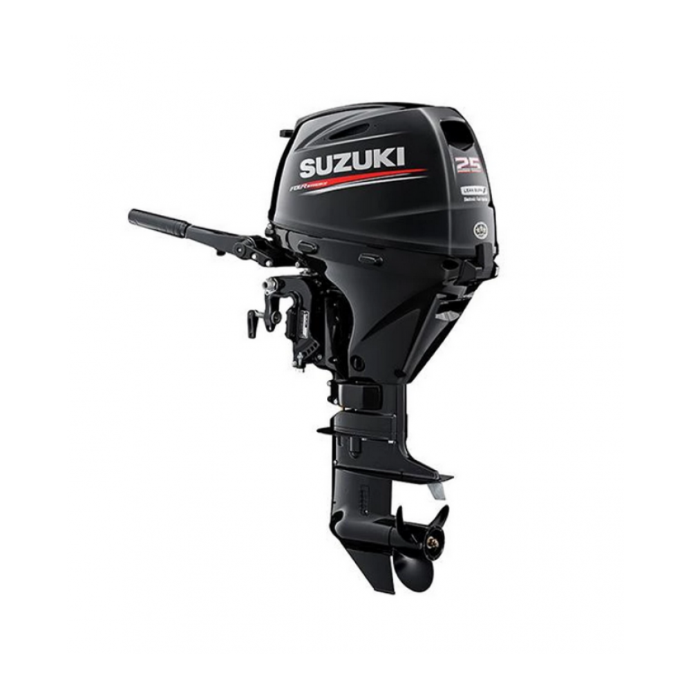 Suzuki 25 HP DF25AES2 Outboard Motor 15" Shaft Length